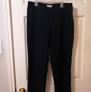Charter Club Cambridge Slim Black Pants